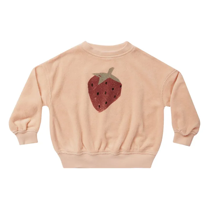 Rylee + Cru Sweat Fraise | Abricot