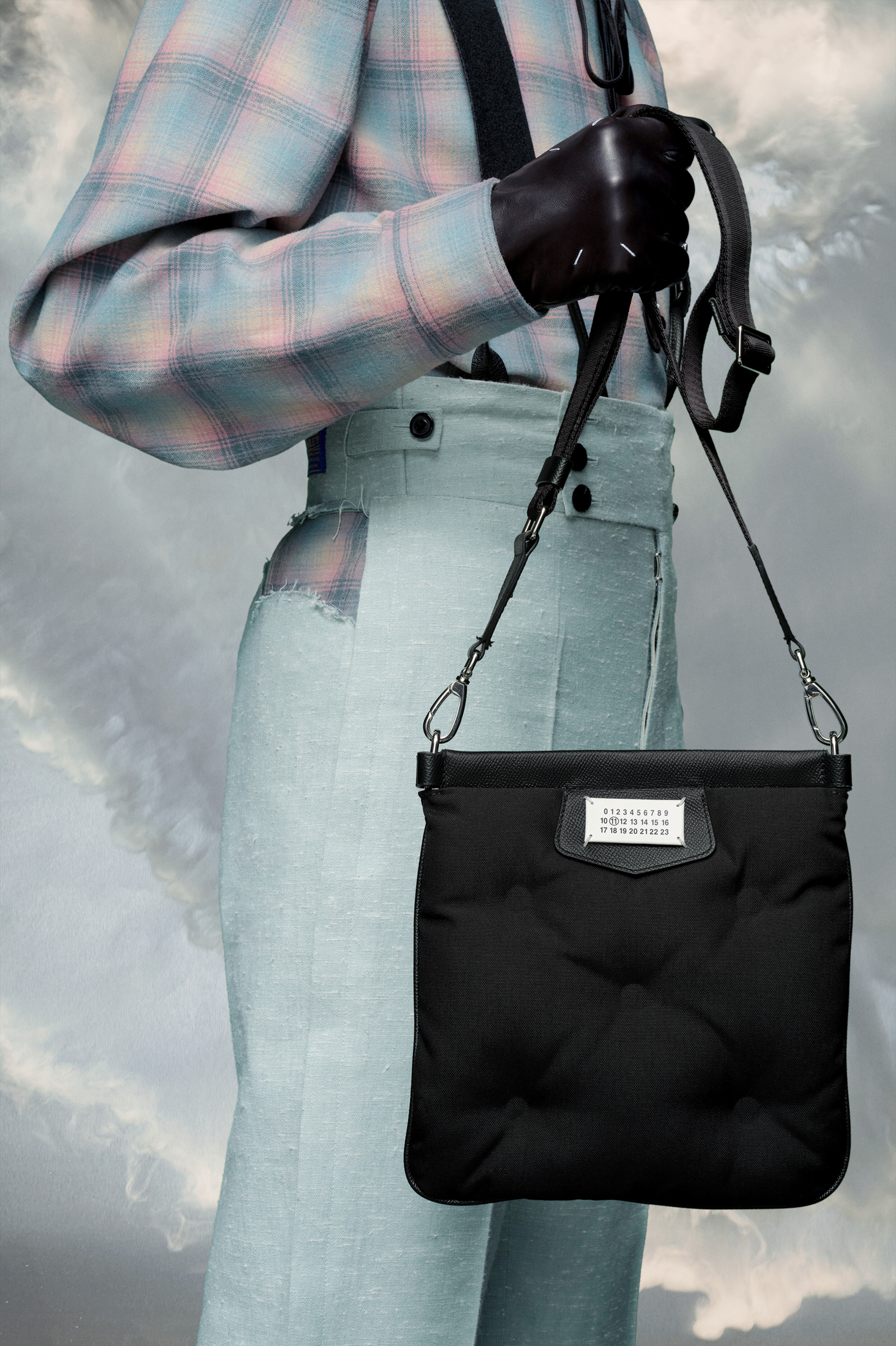 Glam Slam sac Sport sac plat pour femme Noir