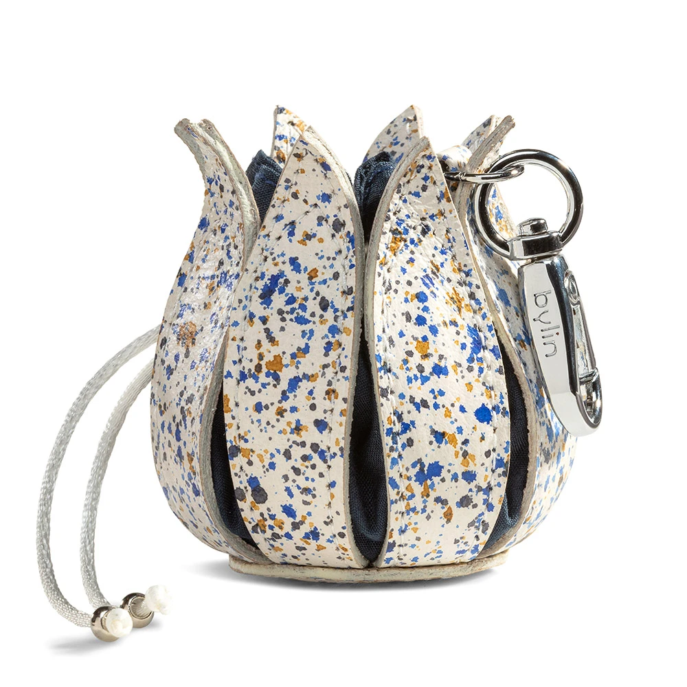 Tulip Classic Leather Splash - Blue Canvas