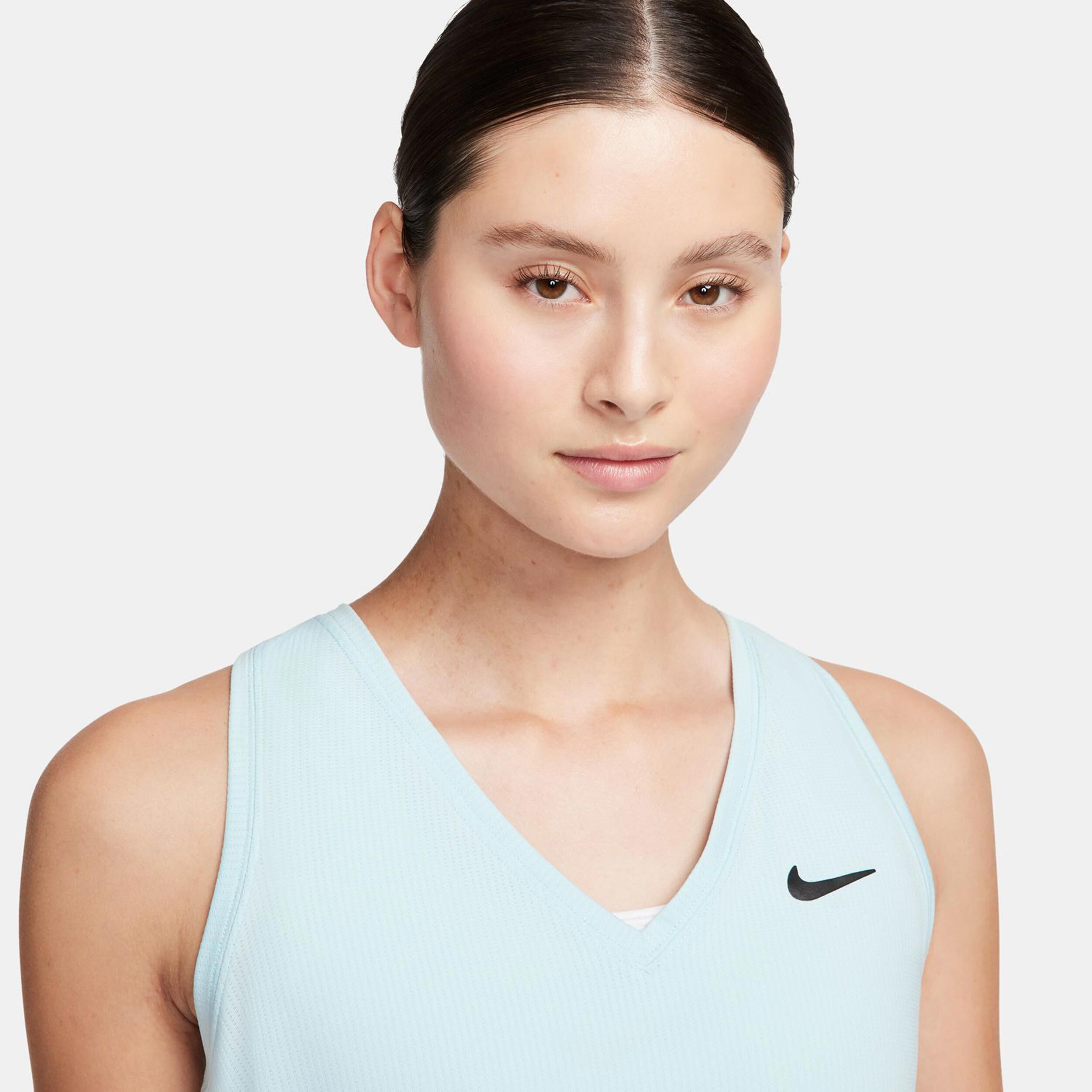 Nike Dri-Fit Victory Débardeur Tank Top Femmes - Bleu Clair , Noir