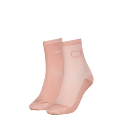 Chaussettes femme So2P Mesh ROUGE CALVIN KLEIN