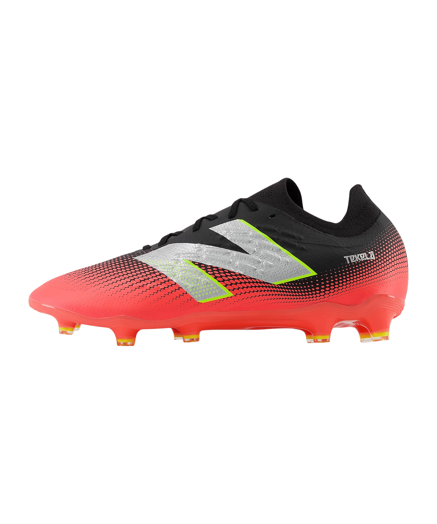 New Balance Tekela Magia Low Laced V4+ FG Flash Point Schwarz FR45