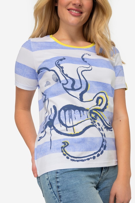T-Shirt, Blockstreifen