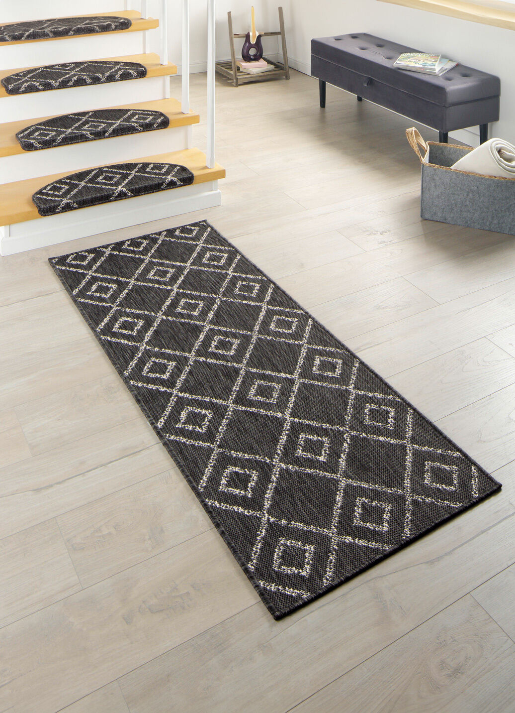 Brücken und Teppiche im natürlichen Sisal-Look