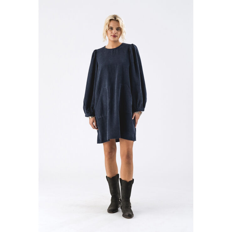 Lollys Laundry CarlaLL Short Dress LS Dark blue