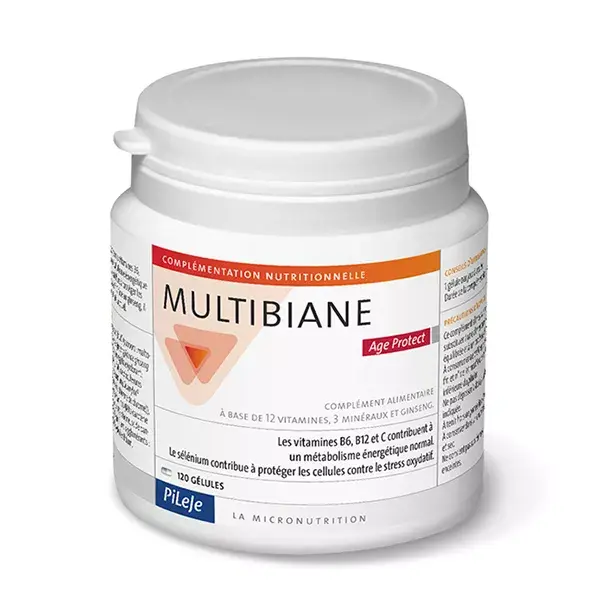 Pileje Multibiane Age Protect 120 gélules