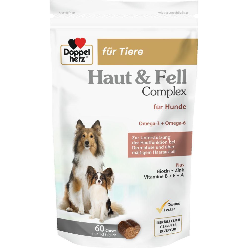 Doppelherz® für Tiere Haut & Fell Complex für Hunde