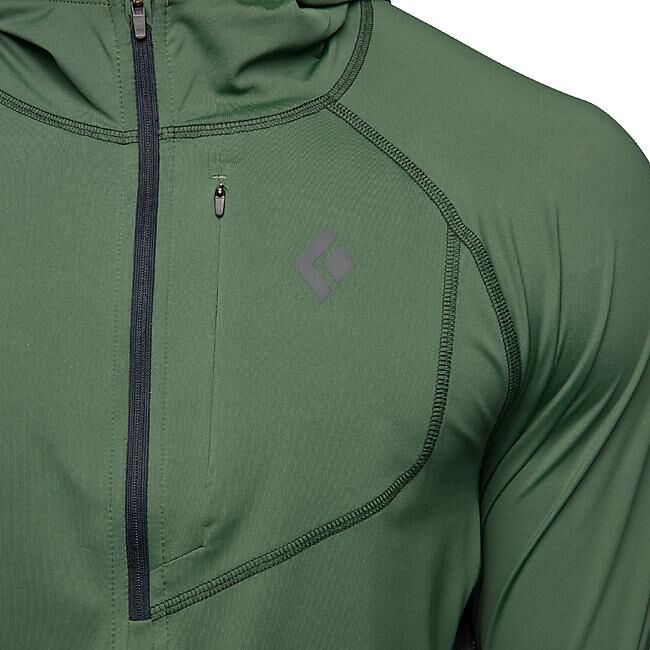 BLACK DIAMOND - T-SHIRT MANCHES LONGUES ALPENGLOW PRO HOODY M