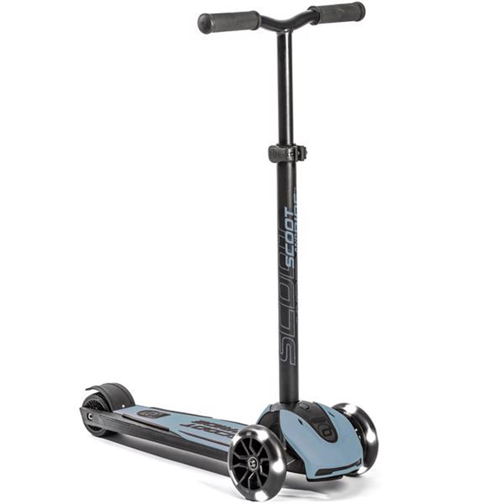 Highway Kick 5 Led Steel - Scoot and Ride