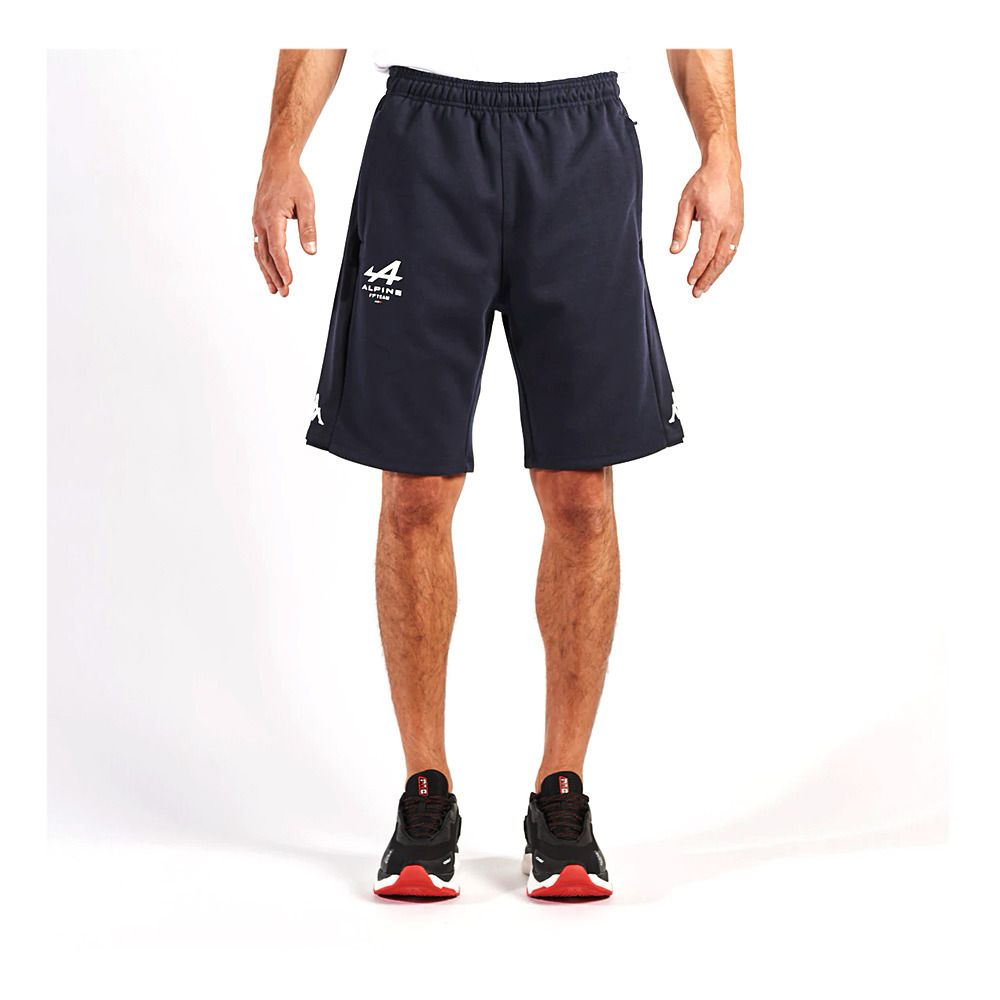 Kappa ALOZIP BWT ALPINE F1 TEAM - Short Homme blue dk/blue insignia
