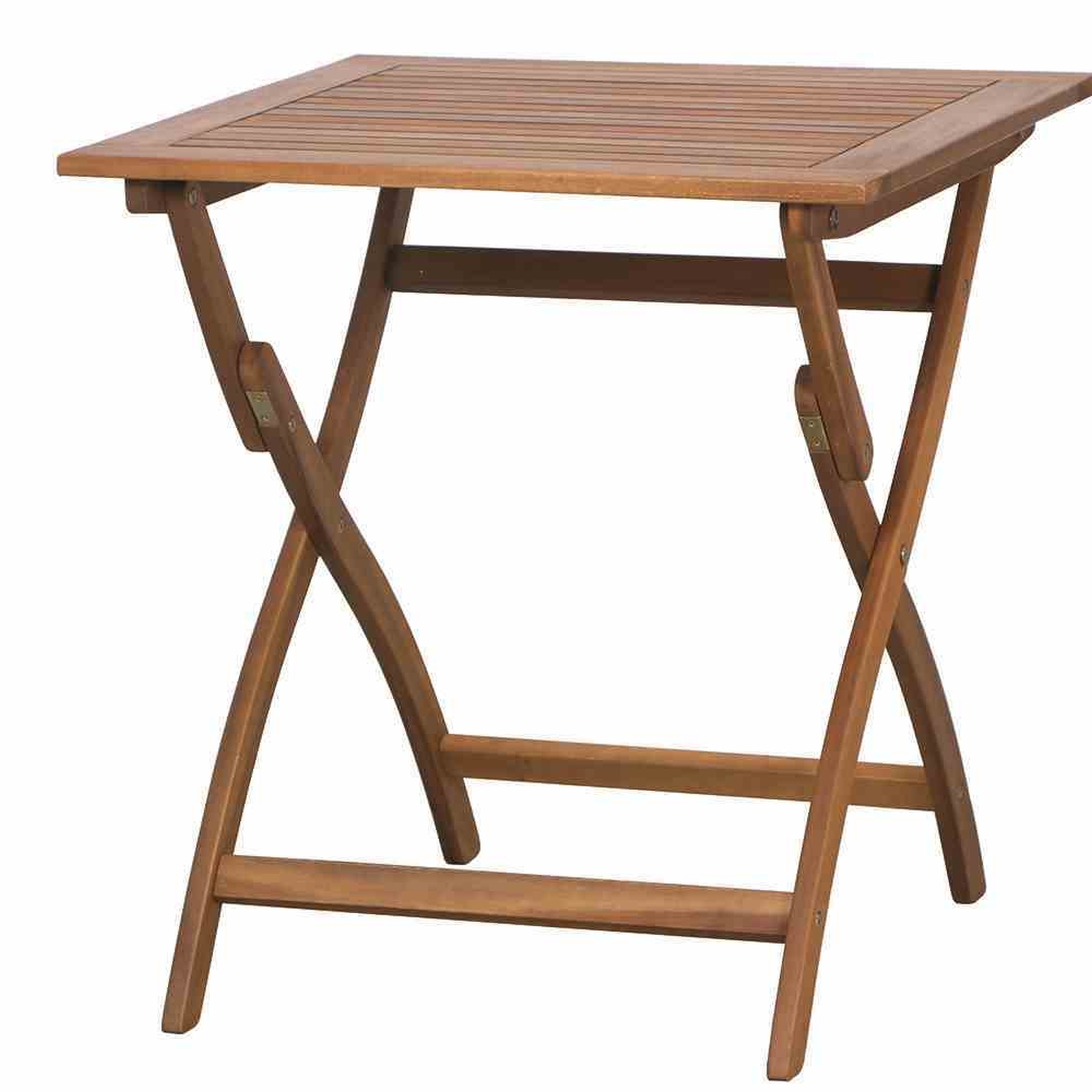 Klapptisch - natur - Akazie - 70x70 cm