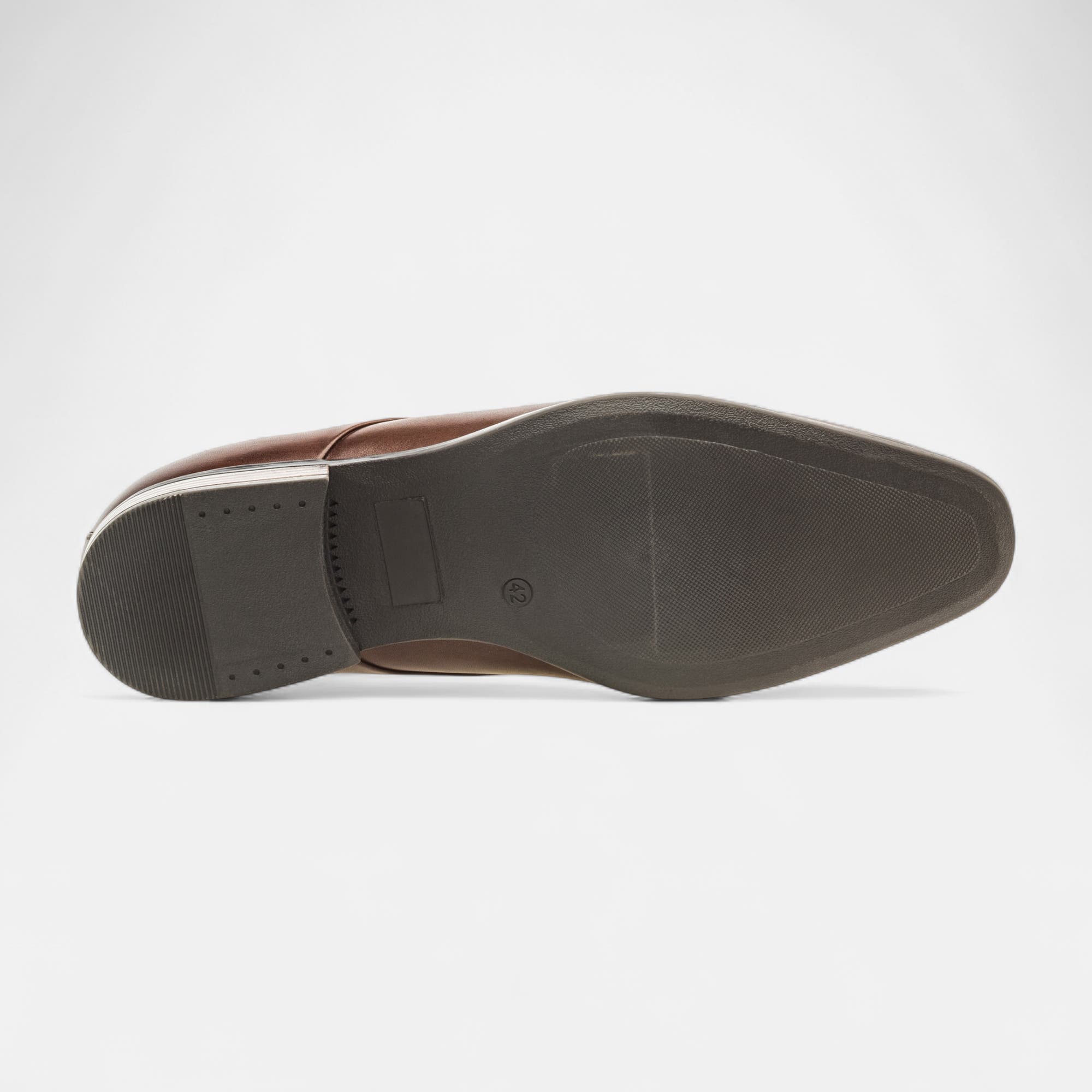 Derbies Homme en cuir cognac