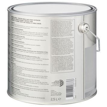 GAMMA muurverf mat 2,5 L arctisch grijs