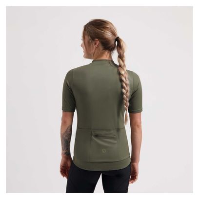 Maillot Manches Courtes Rogelli Core Vert Femme