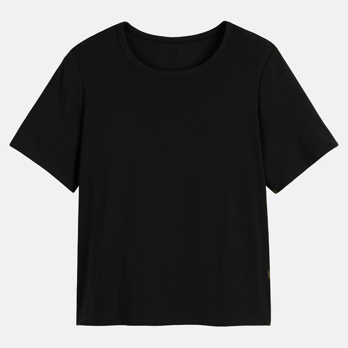 COLEÇÃO LA REDOUTE<br>Camiseta com gola redonda e mangas curtas