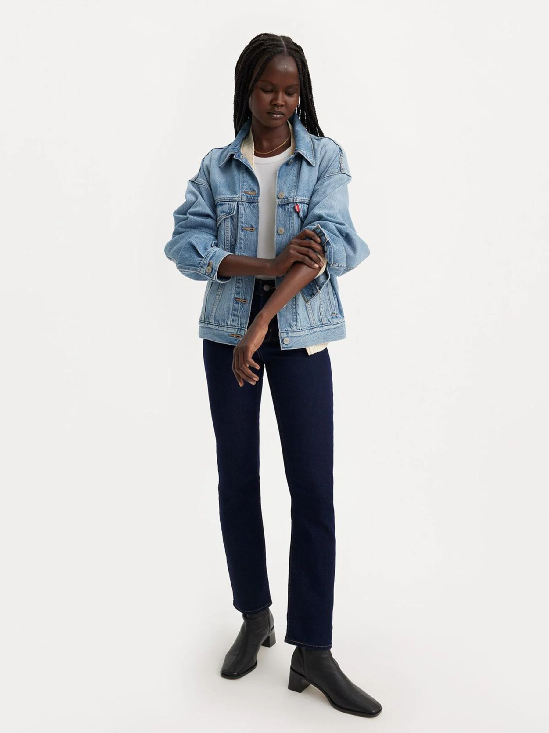 Donkerste lucht - Levi's® - 314™ - Vormgevende rechte jeans