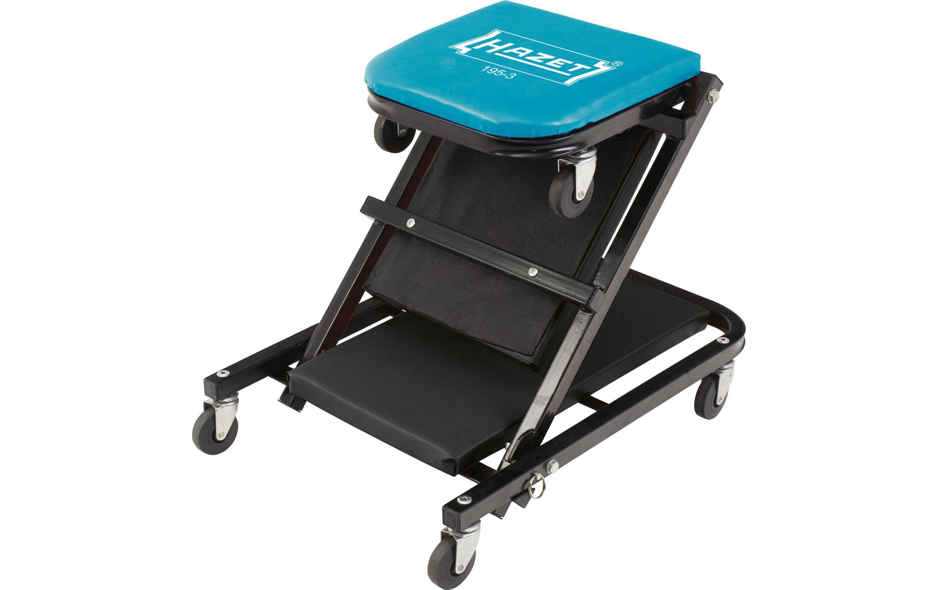 Liegepritsche 150 kg, klappbar<br>Roll-Liege und -Sitz in „Einem“