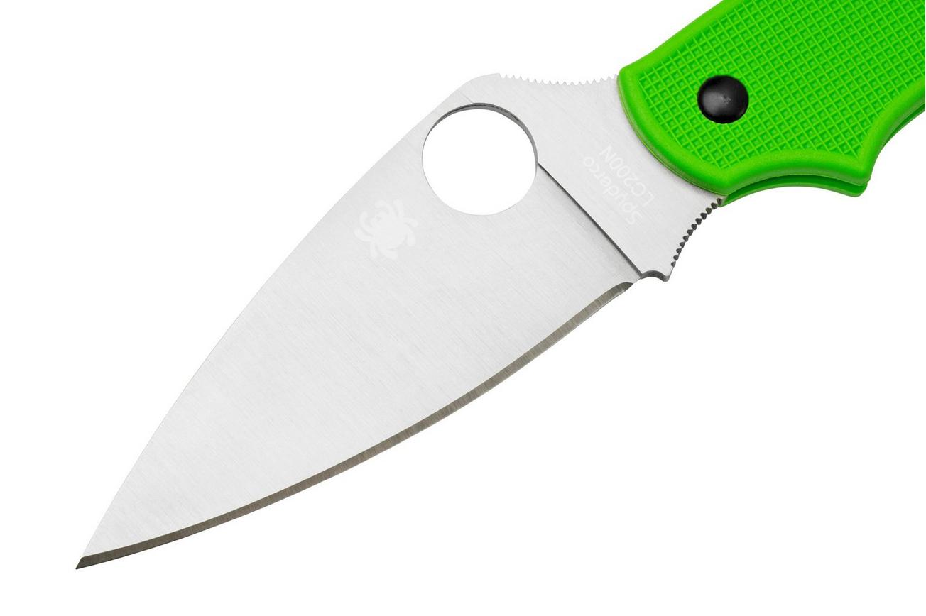 Spyderco UK Penknife Salt Green LC200N C94PGR  zakmes