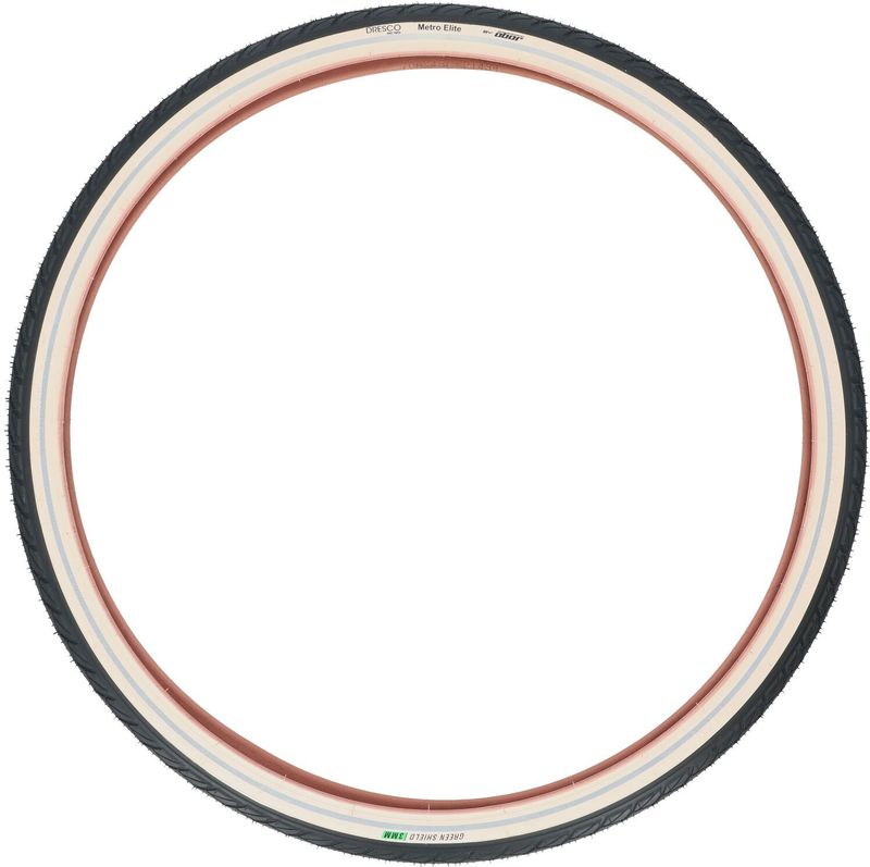 Dresco Anti-Lek Buitenband Metro Elite 28 x 1.75 (47-622) Reflectie Zwart/Creme