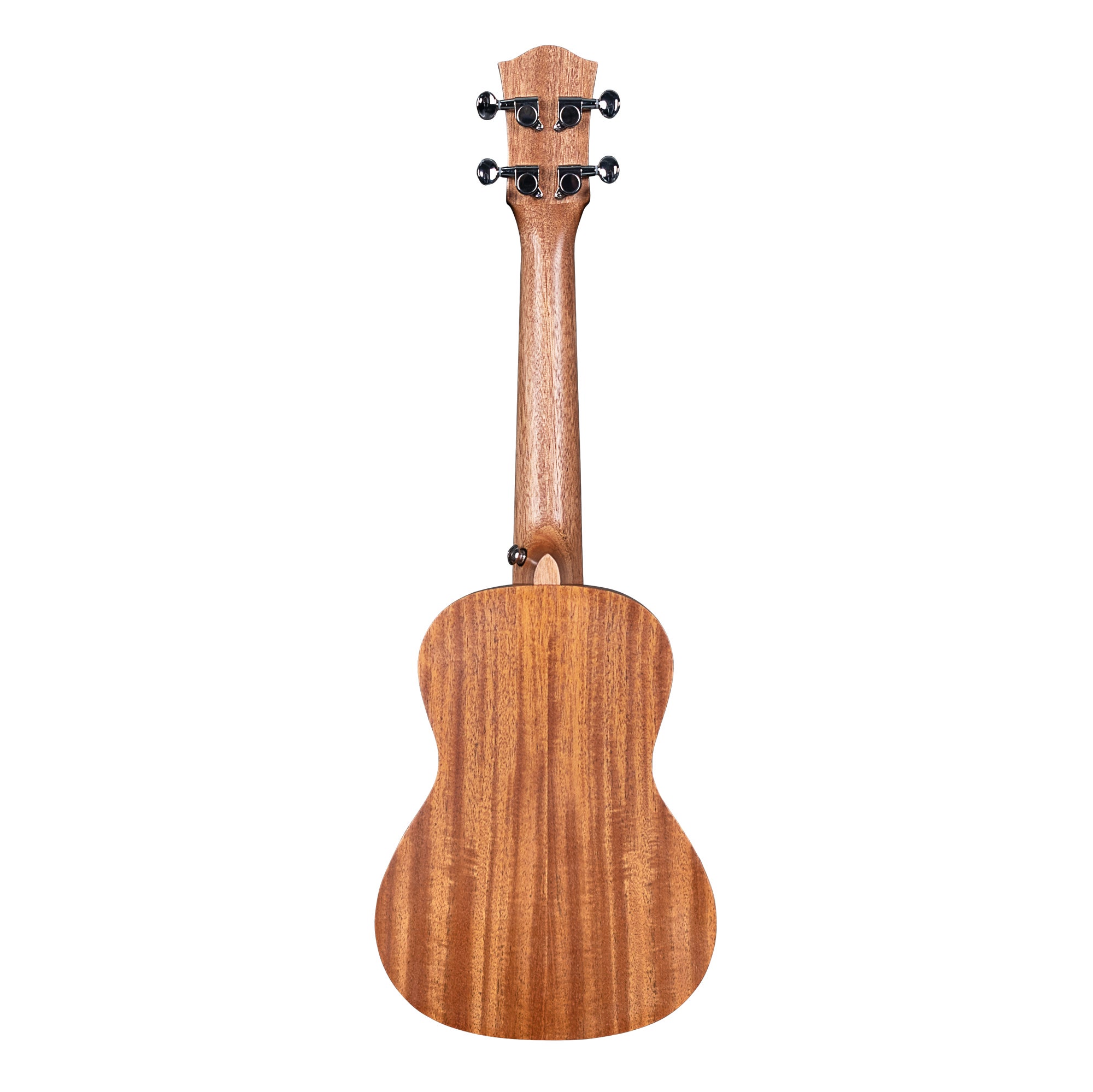 Cascha HH 2606 Art Series Leafy concert ukelele massief spar bovenblad met gigbag