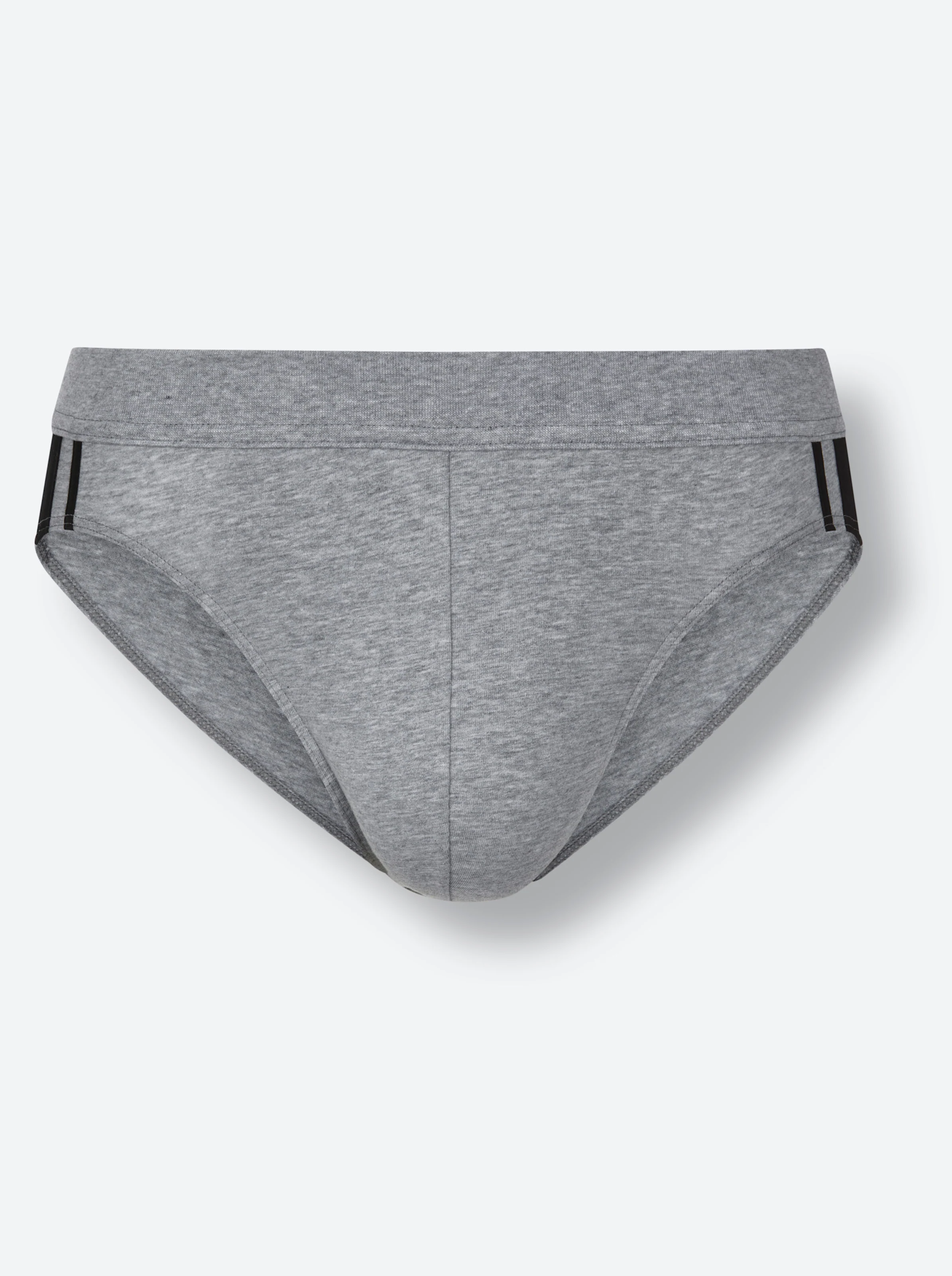 Schiesser Slip in grau-meliert