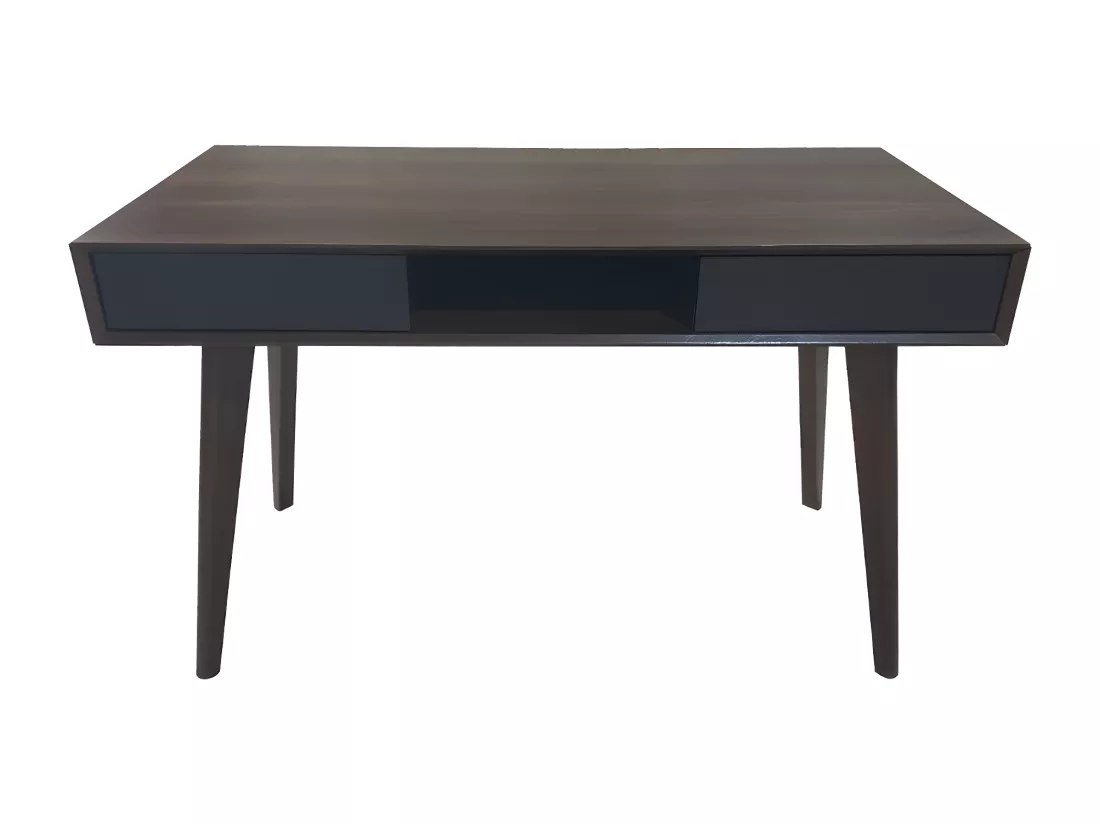 Bureau imitation bois avec tiroirs