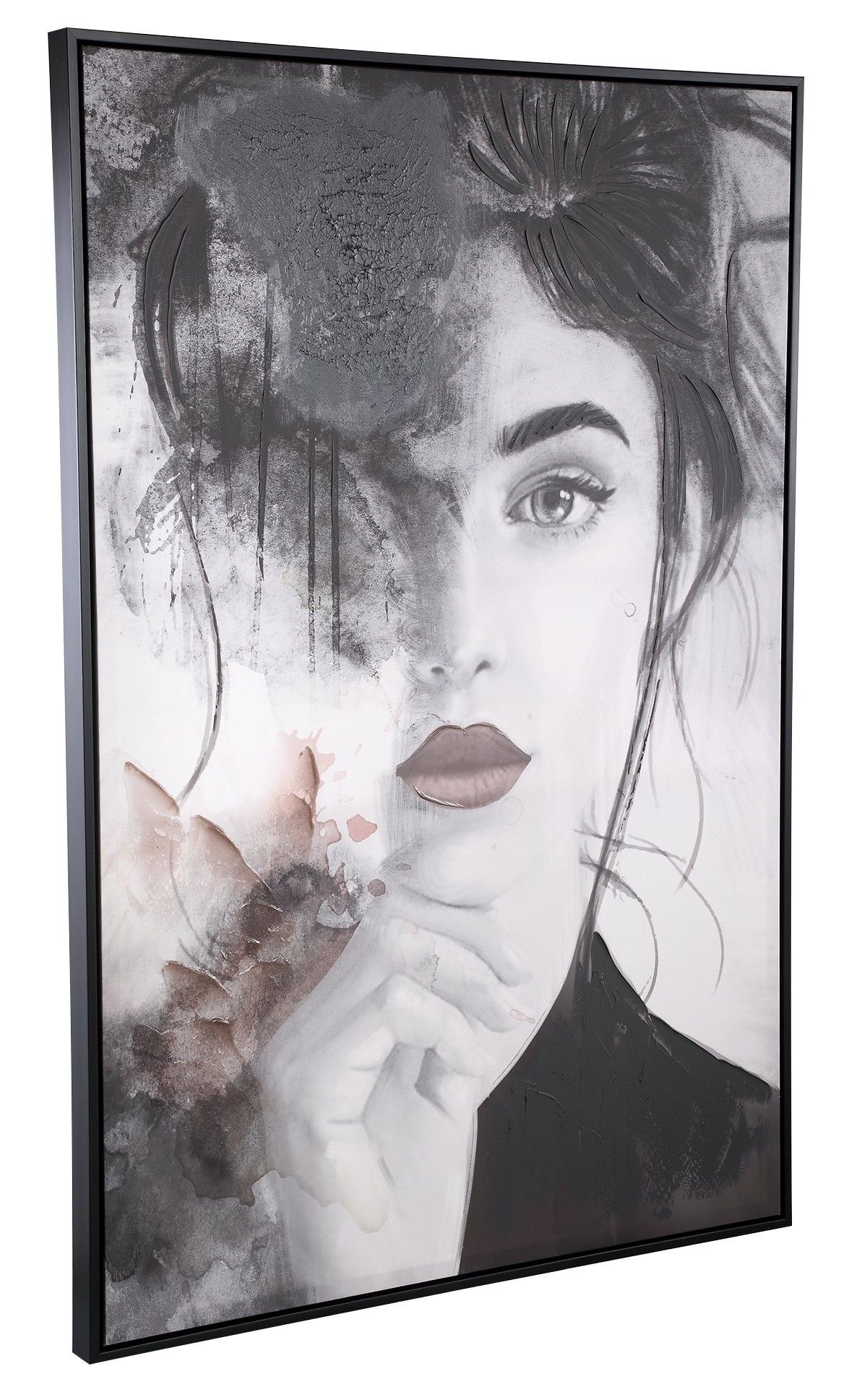Schilderij Annelies B83 x D4.5 x H123 cm
