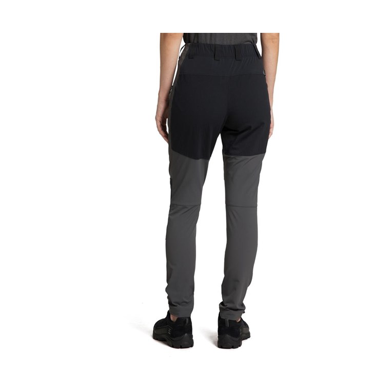 Haglöfs Mid Slim Pants Women Magnetite/True Black