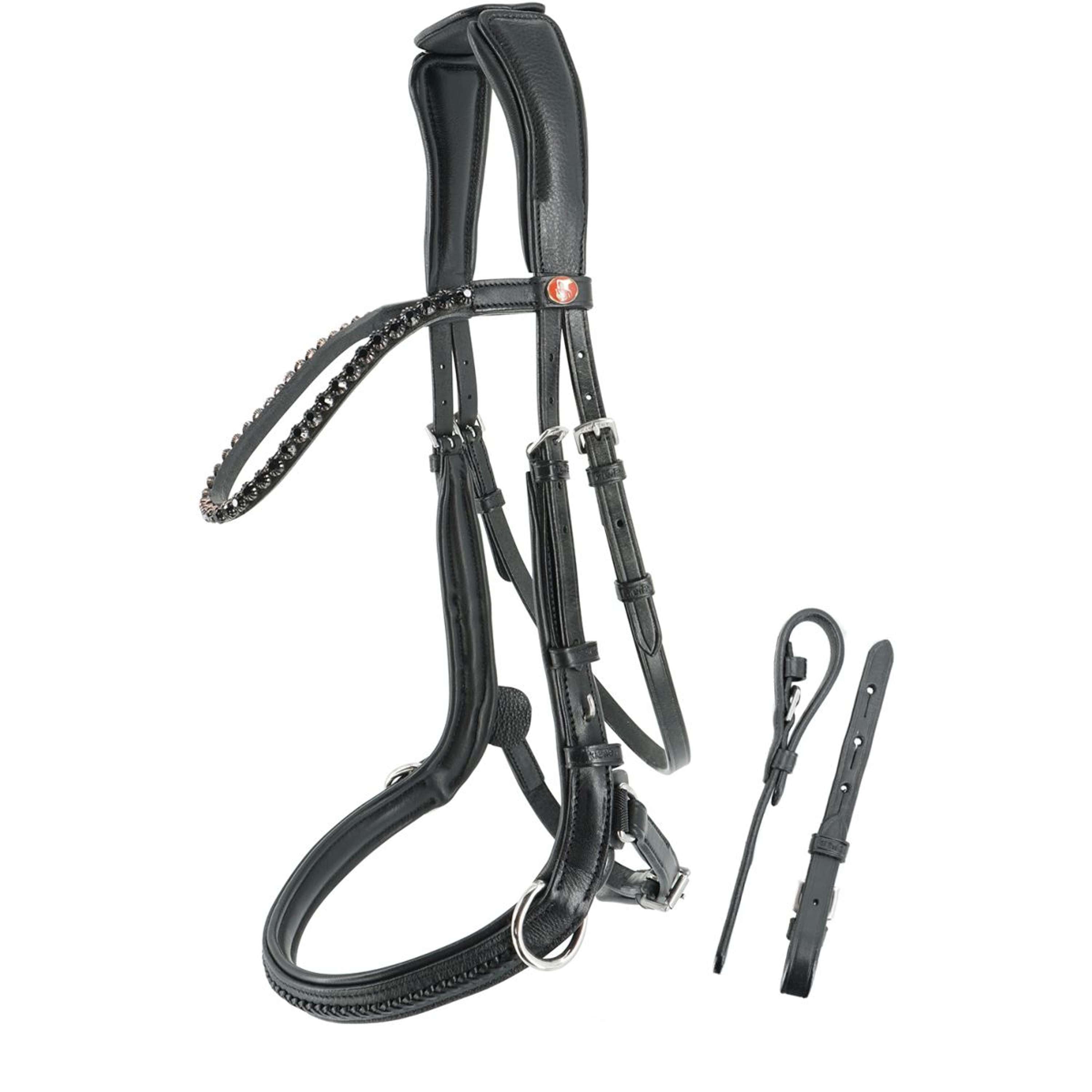 Kieffer Hoofdstel Ultrasoft Ava 2-in-1 Zwart