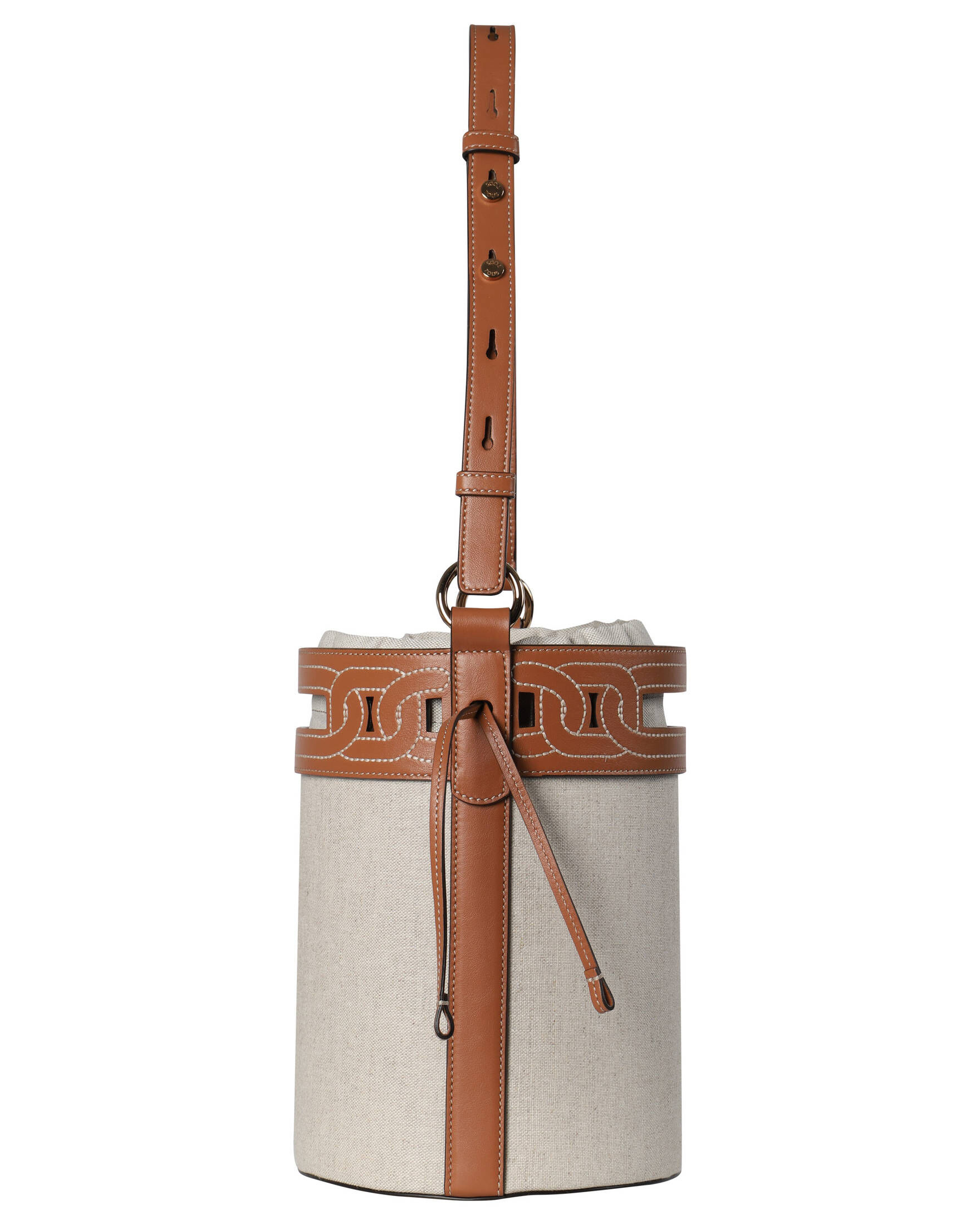 TOD´S| Damen Beuteltasche KATE aus Kalbsleder und Canvas