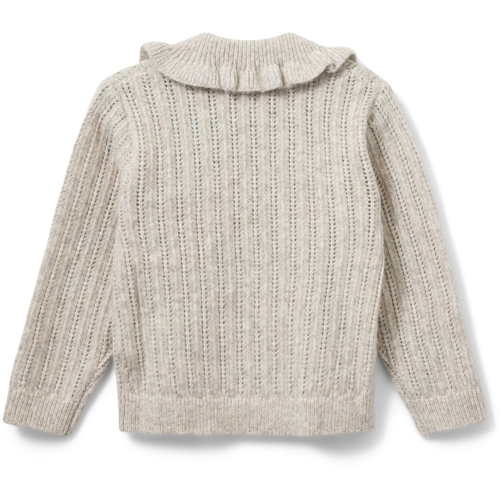 Køb Sofie Schnoor Ecru Melange HennySK Cardigan