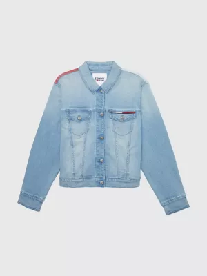 Jaqueta Trucker de Jeans Adaptável
