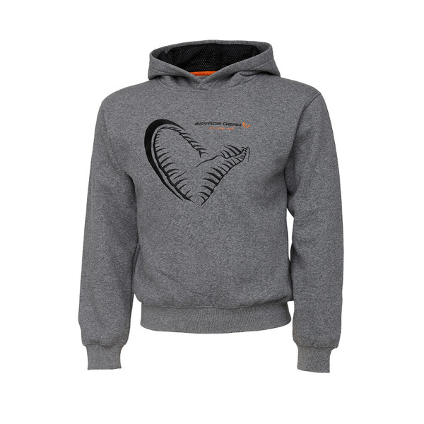 Savage Gear Junior Jaw Hoodie Grey Melange Vistrui