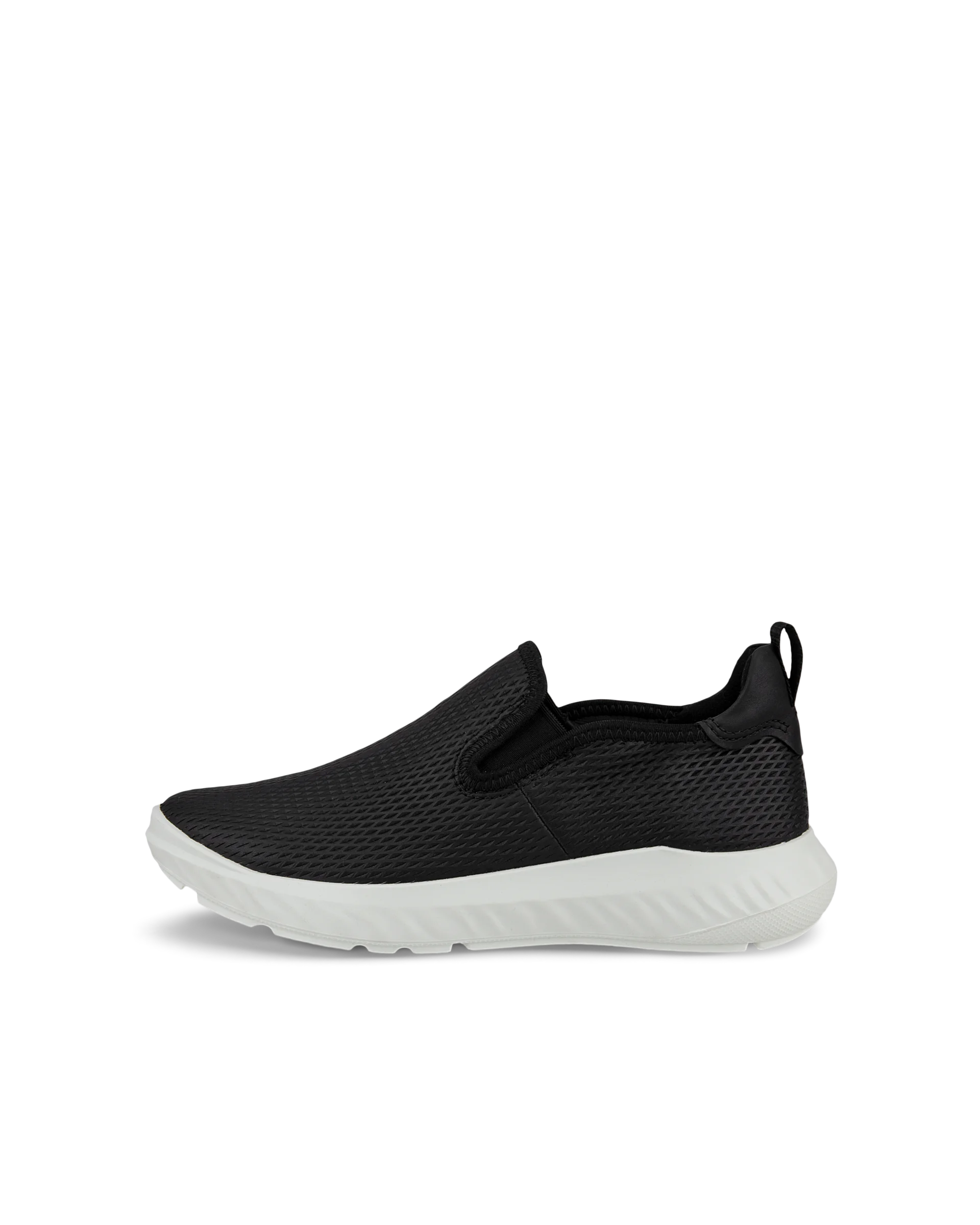 ECCO ATH-1FW Damen Slip-On-Sneaker aus Leder Schwarz
