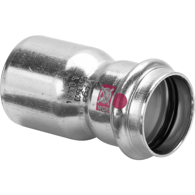 Viega Prestabo 1115.1 staal pers insteekverloopsok 22x15mm