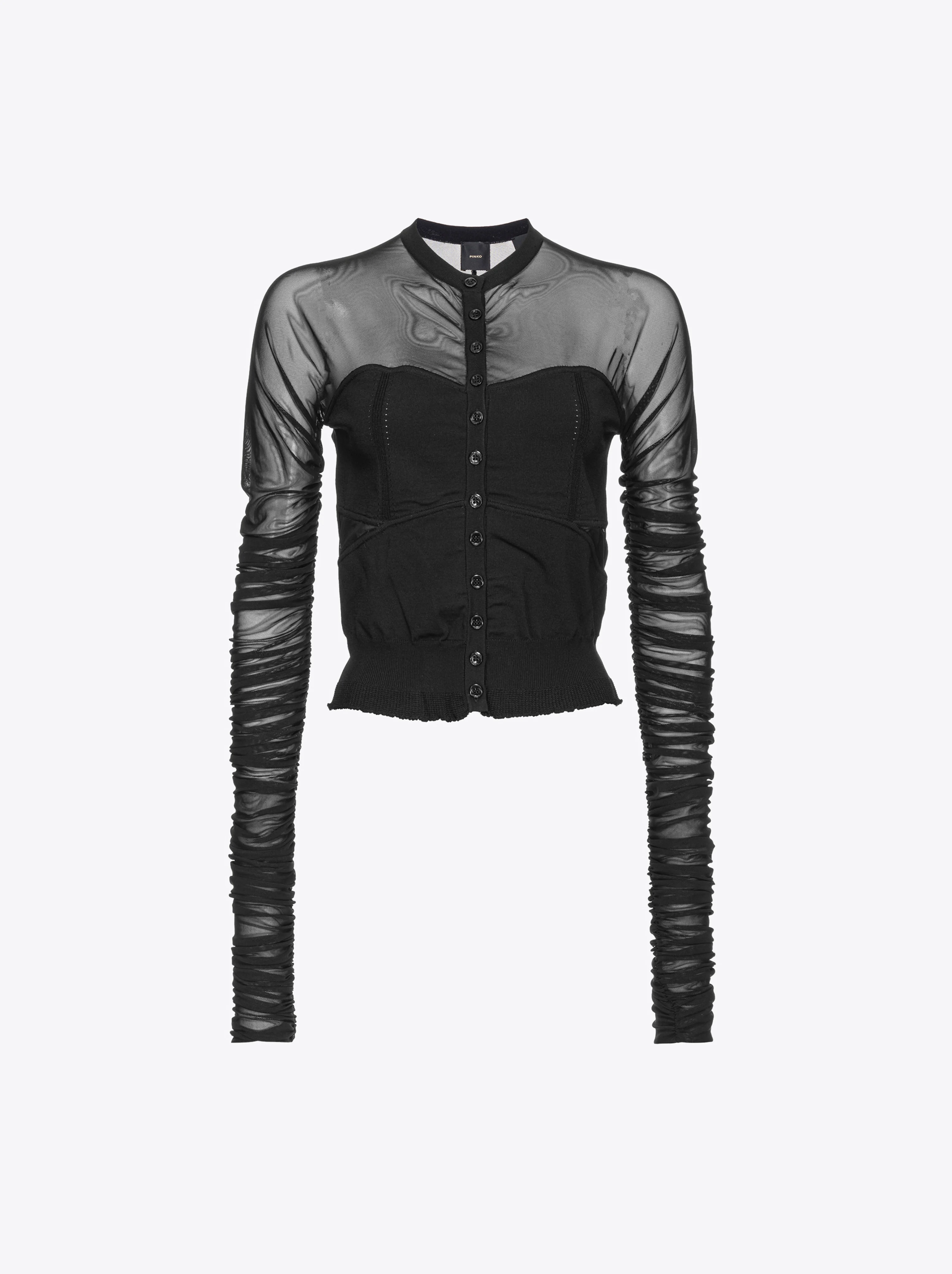 Cardigan à manches | Noir