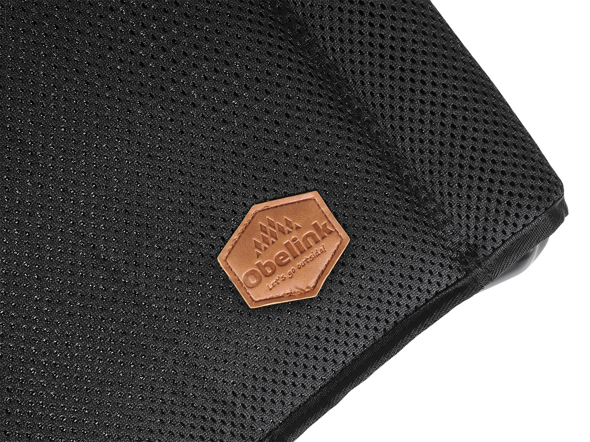Obelink Queen Luxe 3D voetenbank - Black