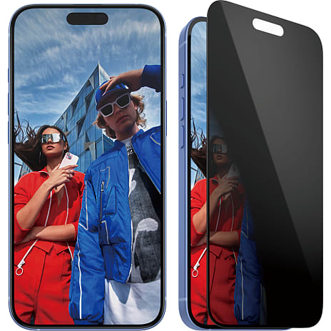 PanzerGlass privat skærmbeskyttelse iPhone 16 Plus/15 Plus