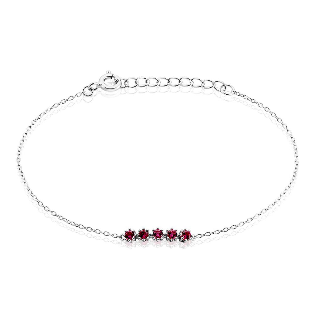Bracelet Karrie Argent Blanc Oxyde De Zirconium