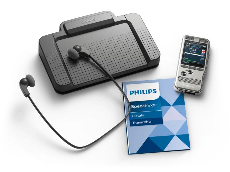 Philips Diktiergerät Starter Set DPM7700 Diktier- und Transkriptions-Set