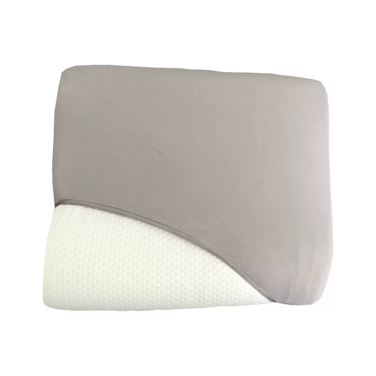 Nackenstützkissen-Bezug Jersey Silber