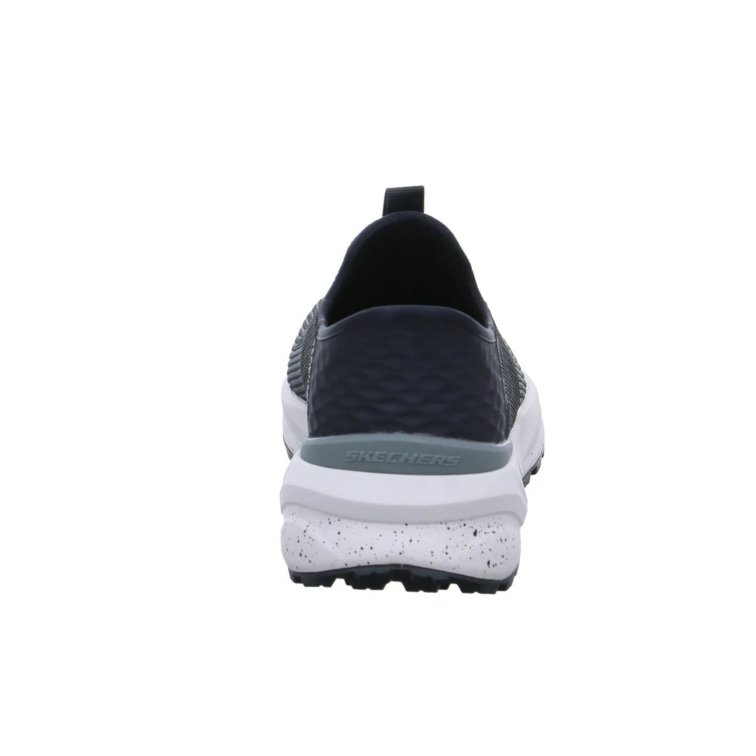 SKECHERS Halbschuh-Schlüpfer Schwarz Synthetik
