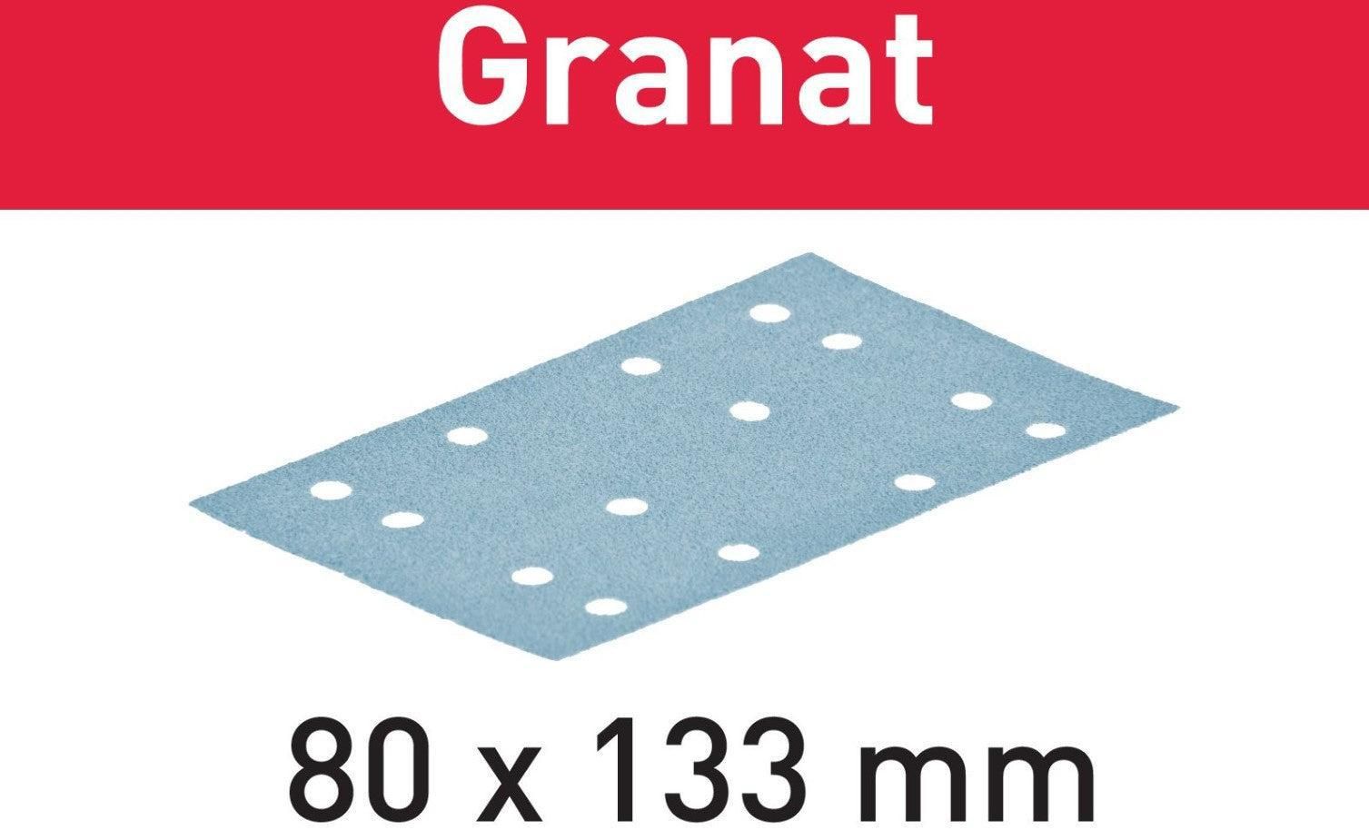 Festool STF 80x133 P80 Granat Schuurstroken VE=50 - 497119