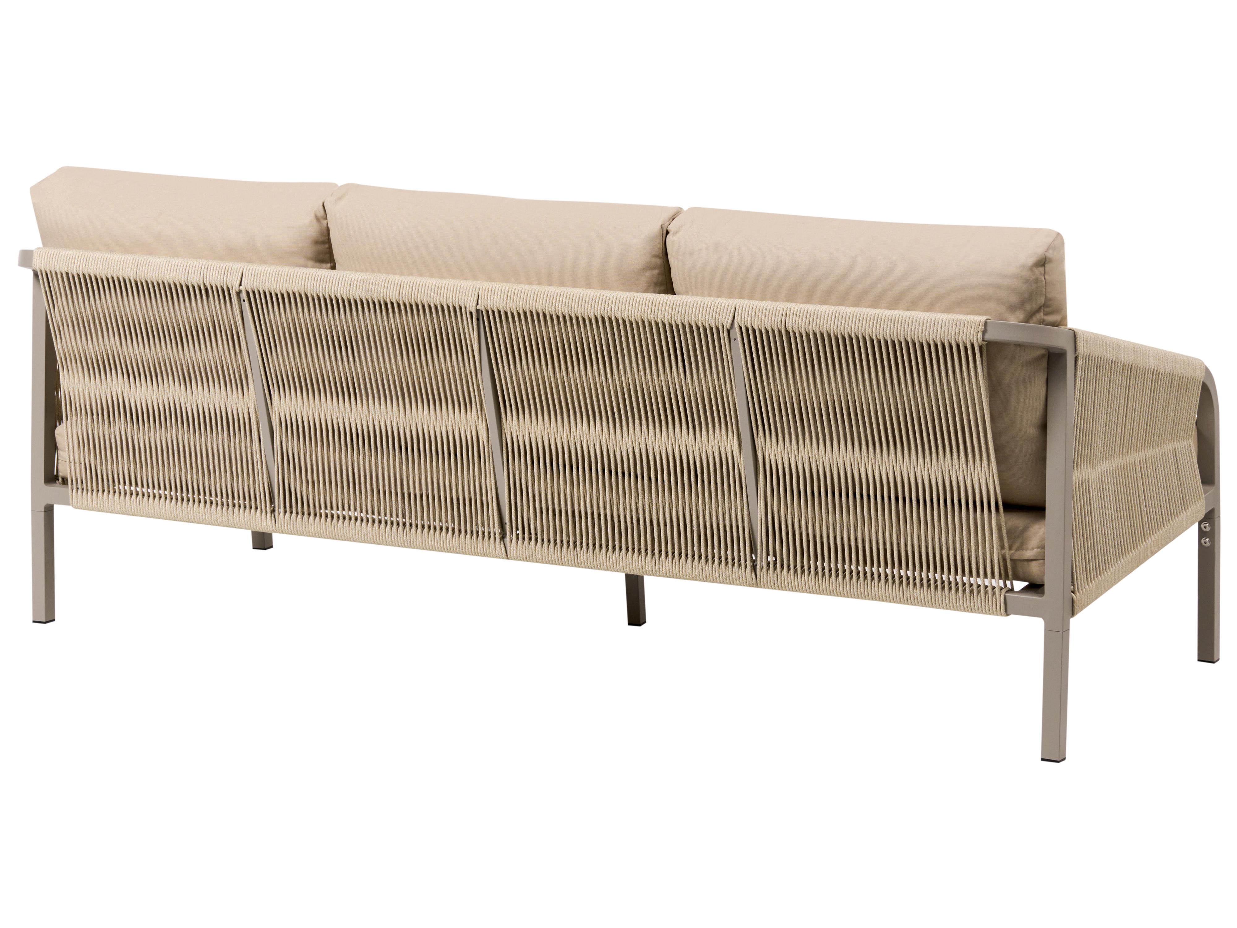 Loungeset met tafel 5-zits MURATO Metaal Beige