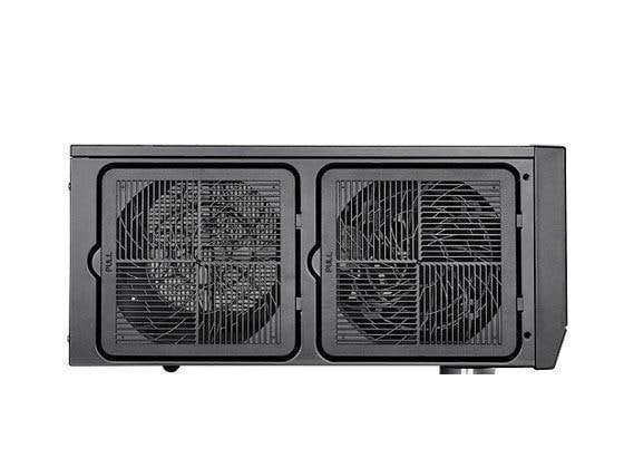 SilverStone PC-Gehäuse GD09B Geräuscharmes Gehäuse für Heimkinoumgebungen