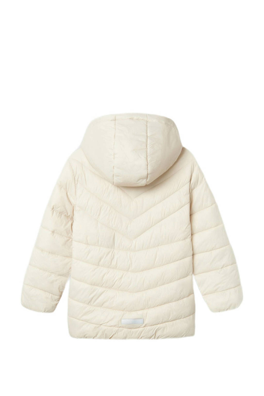 NAME IT gewatteerde winterjas NKFMONAY offwhite