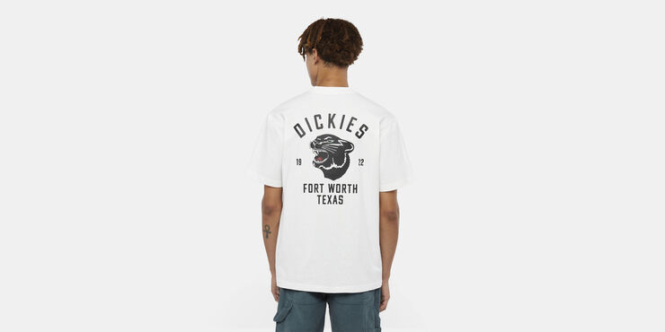 Dickies DICKIES PANTHER TEE SS WHITE White