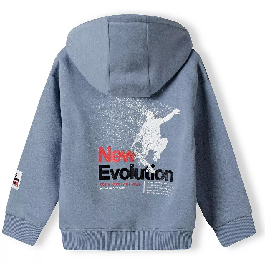 MINOTI Hoodie Dunkelblau Meliert