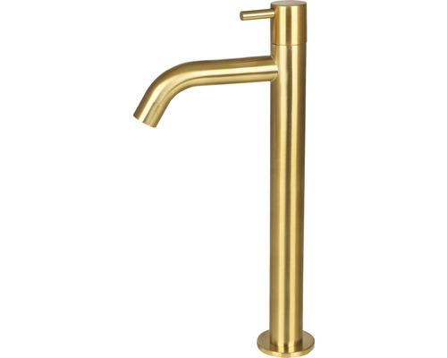 Verschil koudwaterkraan goud mat 30.415.34