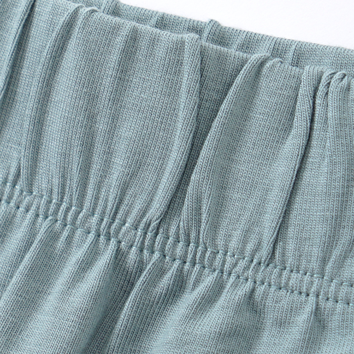 Famy 5 Baby Boxer mit Bio Baumwolle salbei / dunkelgrau / weiss